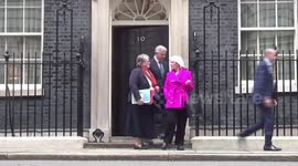 UK Cabinet ministers leave No 10 on day Met Police said they will probe Downing Street parties