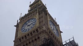 Restored Big Ben looks vibrant as scaffolding starts coming off