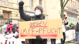 Protesters take to streets of Berlin as German lawmakers mull mandatory COVID-19 vaccines