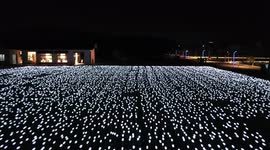 Light Show In Ningbo, Zhejiang Province, China
