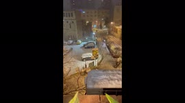 Winter Storm Elpis Brings Snowfall To Jerusalem