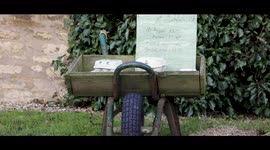 Free Range Fresh Farm Eggs Sold from a Wheelbarrow Using an Honesty Box