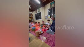 Seven-year-old Thai twins get married to 'remove bad luck from past lives’