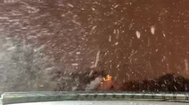 Winter Storm Elpis Brings Snowfall To Jerusalem 2