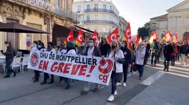 France: Nationwide General Strike Demanding Wage Increase And Better Working Condition