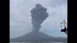 Japan: Sakurajima Volcano Spews Kilometers-High Plume Of Ash In Recent Eruption