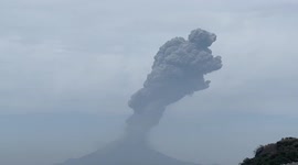 Japan: Sakurajima Volcano Spews Kilometers-High Plume Of Ash In Recent Eruption 3