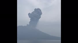 Japan: Sakurajima Volcano Spews Kilometers-High Plume Of Ash In Recent Eruption 2