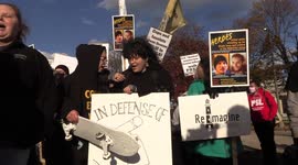 Reimagine Kenosha rally in Wisconsin, US