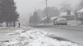 Powerful Nor’easter brings heavy snow to Virginia