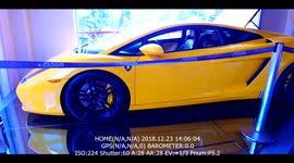 Lamborghini em exposição na loja Super Carros em Gramado - RS Brasil