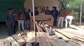 Teak wood worth $799 seized, 2 arrested in central India