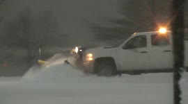 Blizzard conditions hit northeastern US