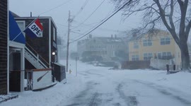 Storm in Northeastern United States Has Met Conditions For Blizzard