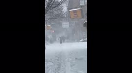 US: Powerful Nor’easter Brings Blizzard Condition To NYC