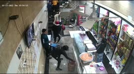 Punches thrown as dinner party descends into chaos at restaurant in northern India