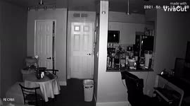 Watch the left wall! Ghost Adventure Ghost turns on light and stands next to it