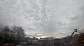 Cool timelapse of scary storm clouds over Leeds