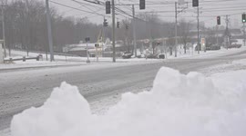 Norwalk, Connecticut, as powerful Winter Storm Kenan slams into eastern US