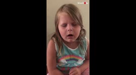 'Little lady with voice of an angel sings 'Bad Romance' '