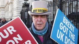 Steven Bray protest against Boris Johnson Parliament Garden party