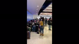 Hundreds of JetBlue passengers stranded at JFK Airport due to flight cancellations
