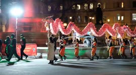 Gong Hei Fat Choi! London's Lunar New Year celebrations in Trafalgar Square welcomes Year of the Tiger