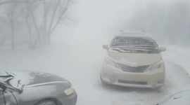Saskatchewan, Canada slammed with heavy snow, blizzard warning