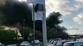 Fire breaks out at Nottingham recycling center