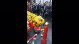 Chinese New Year - Year of the Tiger in Chinatown, London 2022.