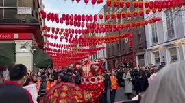 UK: Prince Charles And Duchess Camilla Celebrate Lunar New Year In London’s Chinatown
