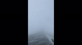 Arctic air mass brings whiteout conditions in Canada