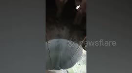 Man falls into 40-foot-deep well, gets rescued in northern India