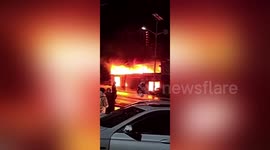 Fire at production workshop in China claims lives of 2 firefighters