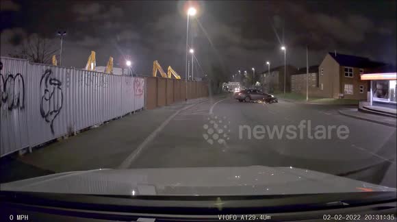 'Doin' a runner!' Fast-moving motorcyclist avoids major injury after running into oncoming car and flees scene in West Yorkshire