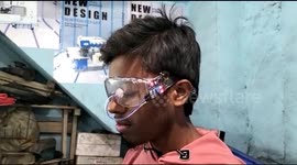 Indian student builds glasses that prevent drivers from falling asleep at the wheel