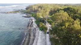 Mauritius beach #drone #dji #summer #paradise #Palmar beach #seaside #sand #filaotress