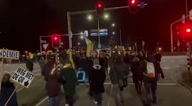 Netherlands: Hundreds Join March In Sittard Against Vax Pass, Covid Mandates