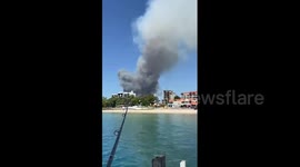 Australia: Rockingham Bush Fire Erupts South Of Perth