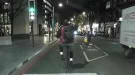 Cyclist 'taking full advantage' of new Highway Code rules angers London motorist