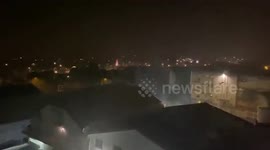 Intense rain felt in Reunion Island as Tropical Cyclone Batsirai approaches