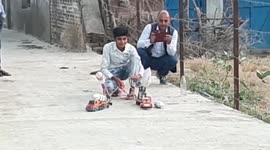 Young innovator creates mini-missiles from scrap in central India