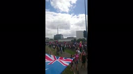 Thousands gather for anti-vaccine protests in Australia