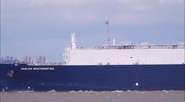 Huge Gas ship arrives off Kent as UK households face record energy bill rises