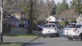 Police Arrest in a Residential Neighborhood for Robbery in Fraser Heights, Surrey, Vancouver, British Columbia, Canada. Part 4 of 4