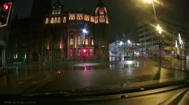 Cyclist jumped red lights deliveroo Liverpool