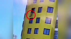 Couple's argument leads to window being thrown from building in China