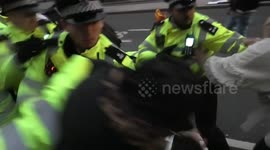 Two arrested after Sir Keir Starmer was hounded by protesters