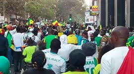 Senegal fans continue to celebrate first AFCON championship in Dakar