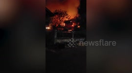 German man, 63, 'hangs himself and sets house alight after wife left him'